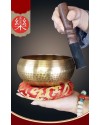 8.5CM 尼泊爾手工 銅磬 頌缽 黃銅款